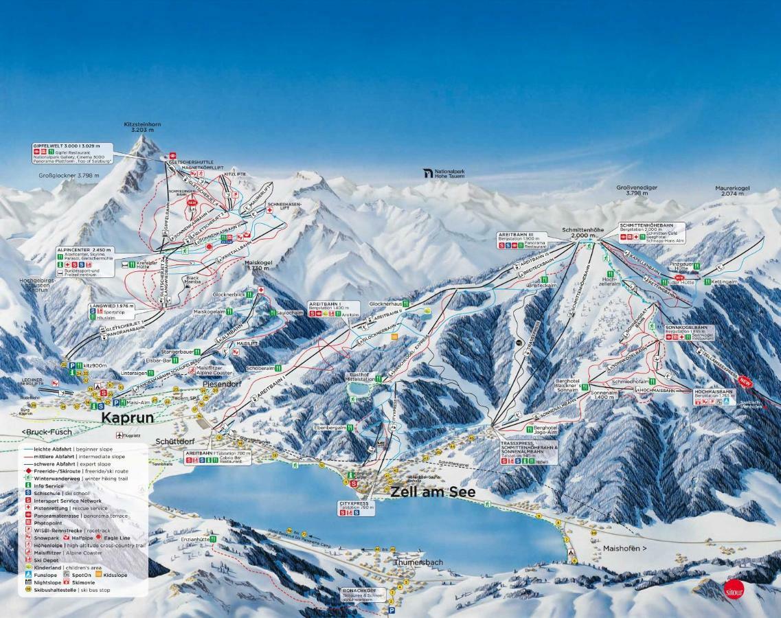 Alpinresort Kaprun 1 Exteriér fotografie